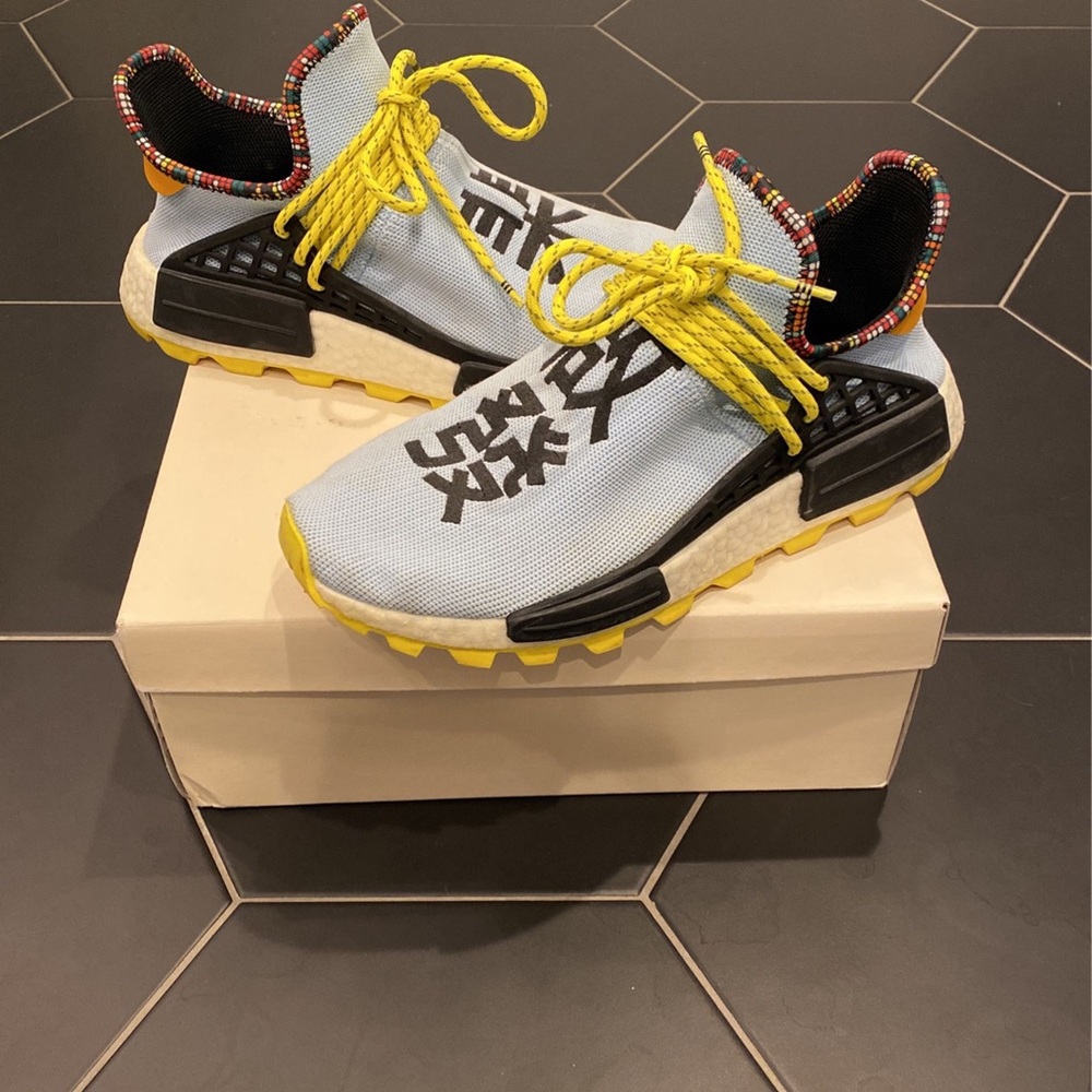 Adidas human race NMD clear sky